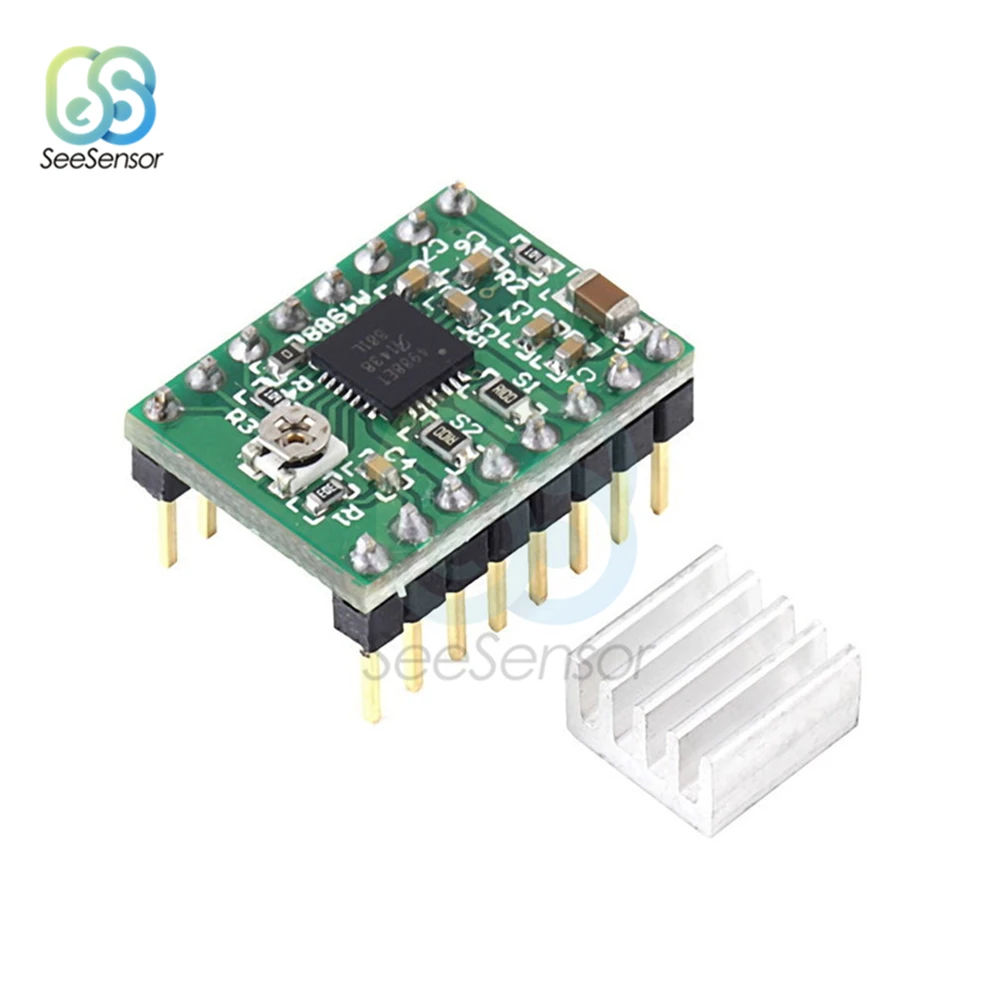 Запчасти для 3D принтера Reprap Stepper Driver A4988 модуль шагового двигателя с