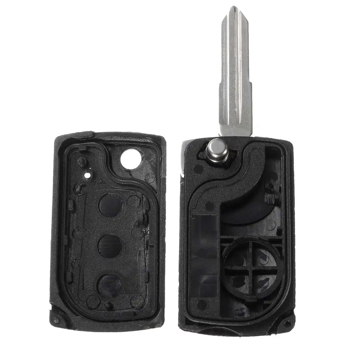 3 кнопки Замена откидной раскладной чехол для ключа с дистанционным управлением