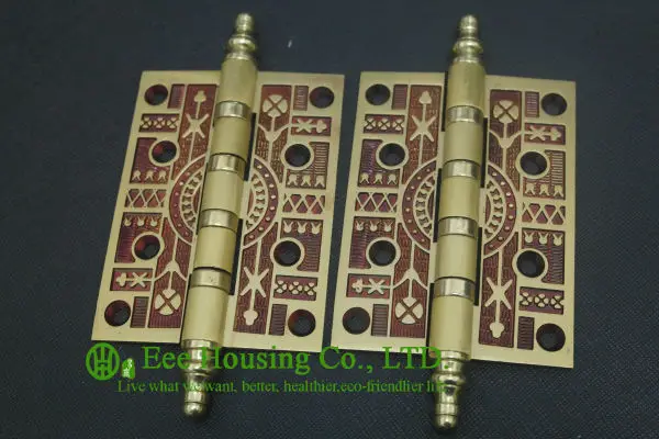 Бесплатная доставка латунные дверные петли для деревянных дверей/металлических