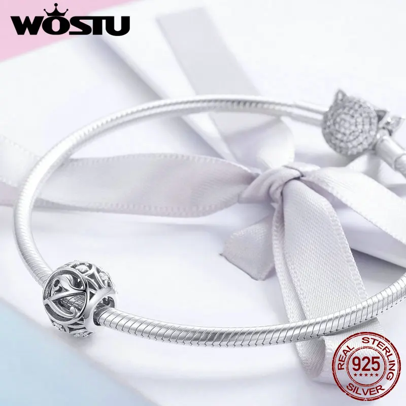 Шармы-бусина из серебра 100% пробы для браслета DXC738 | Украшения и аксессуары