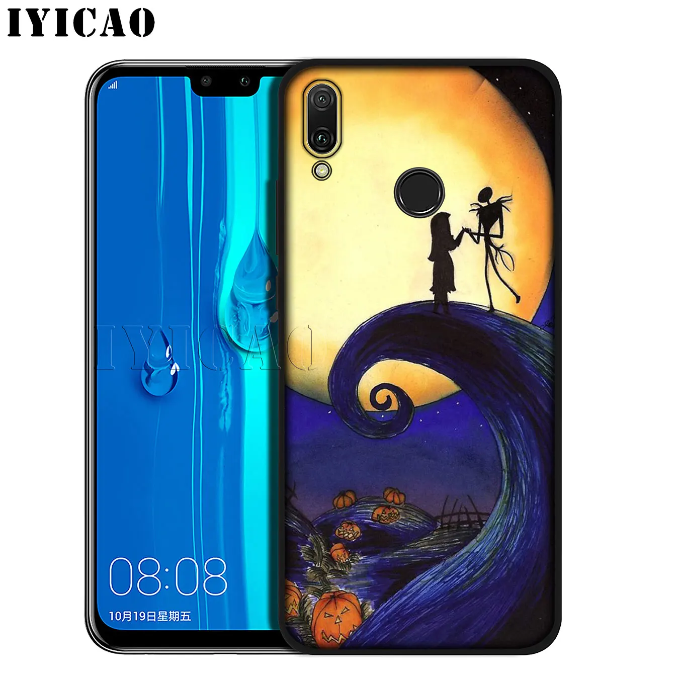 IYICAO кошмар Тим Бертон Хэллоуин Джек мягкий чехол для телефона Huawei Mate 30 20 10 Pro Nova 5I 5T