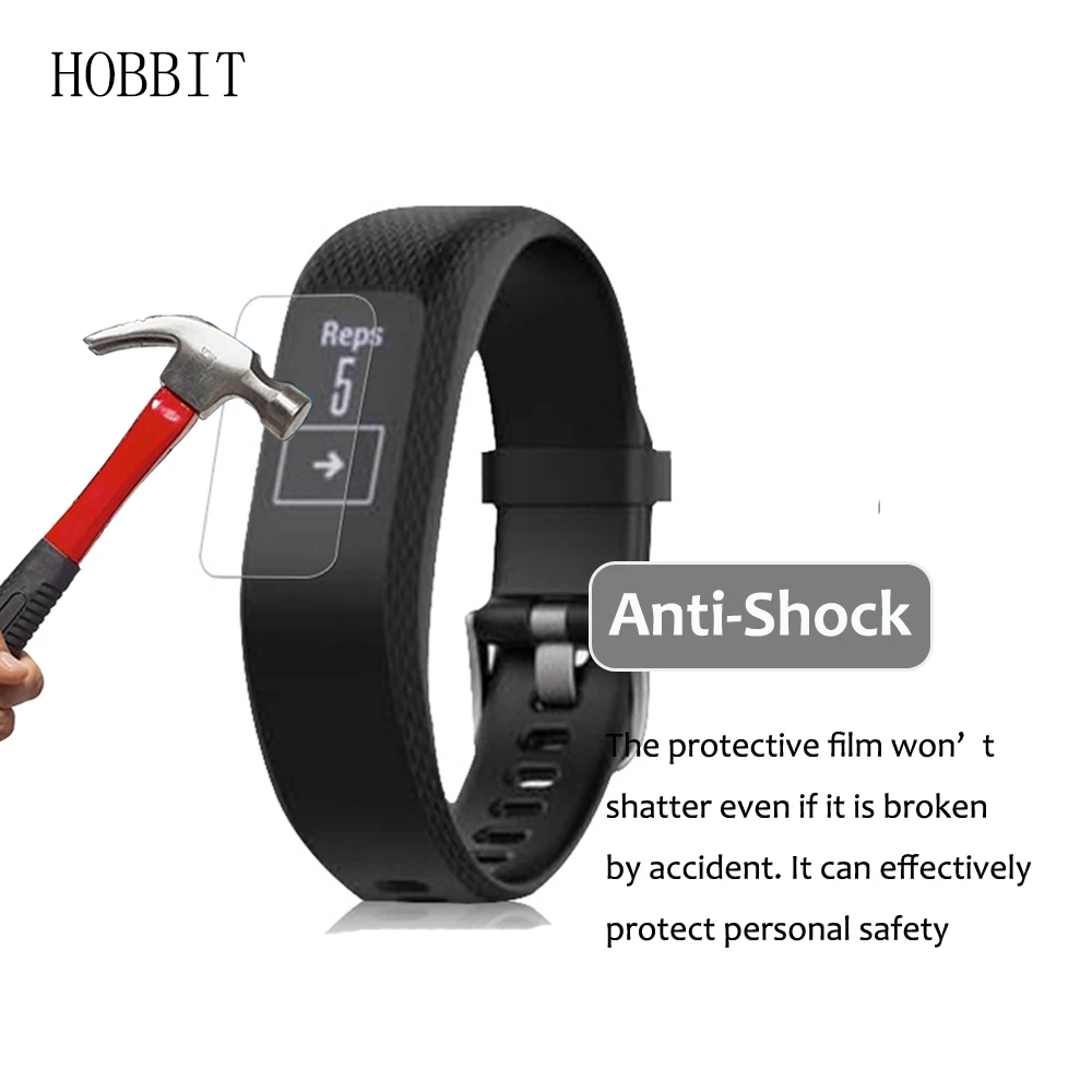 3 упаковки для спортивных смарт часов Garmin Vivosmart Противоударная Взрывозащищенная