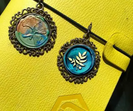 Ретро деревянный штамп антикварные уплотнения сургучная печать в виде цветка