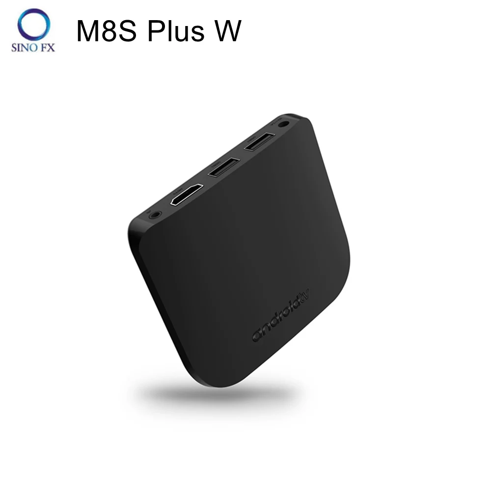 Android TV Box mini M8S Plus W 1G/8G 2G/16G 7 1 четырехъядерный Amlogic 2 4G WiFi 4K smart media player|ТВ-приставки и
