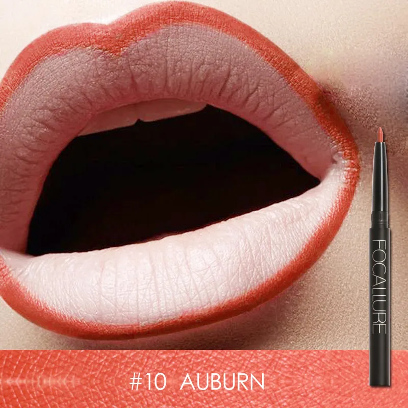FA39-Lip Liner-10 FOCALLURE профессиональный 19 цветов Подводка для губ водонепроницаемый карандаш для губ водостойкие инструменты для губ Макияж для губ - Цвет: FA39-Lip Liner-10