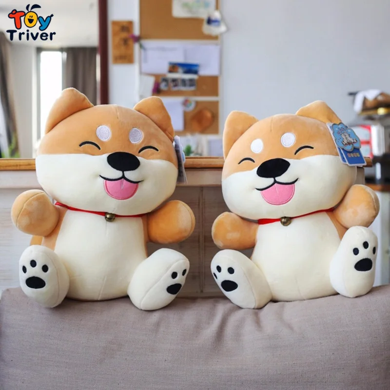 Плюшевая собачка Шиба ину 35 см| |