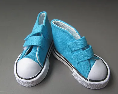 blue M 7,5 см модная парусиновая спортивная обувь для кукол подходит 1/3 1/4 BJD кукла, 16 дюймов кукла Шэрон аксессуары - Цвет: blue M