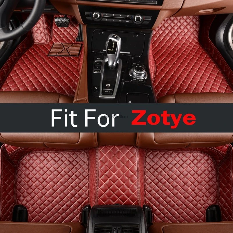 Автомобиль девушка Red Carpet Fit профессии 3D Автомобильные Коврики для Zotye T200 2008 M300 Z200