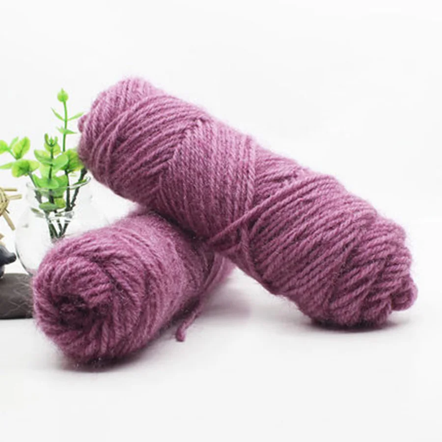 Новая имитация кашемировой пряжи в виде белки для ручных вязаных шапок шарфов