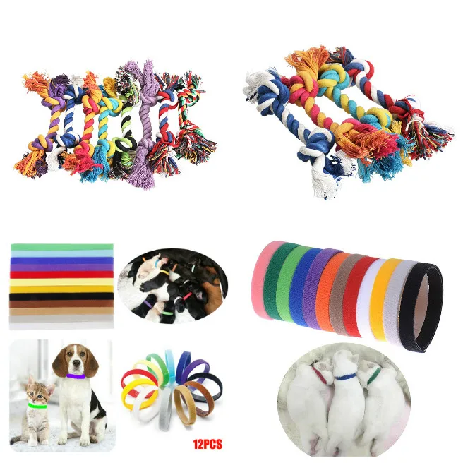 1 шт. товары для животных жевательный узел собак из хлопчатобумажной веревки