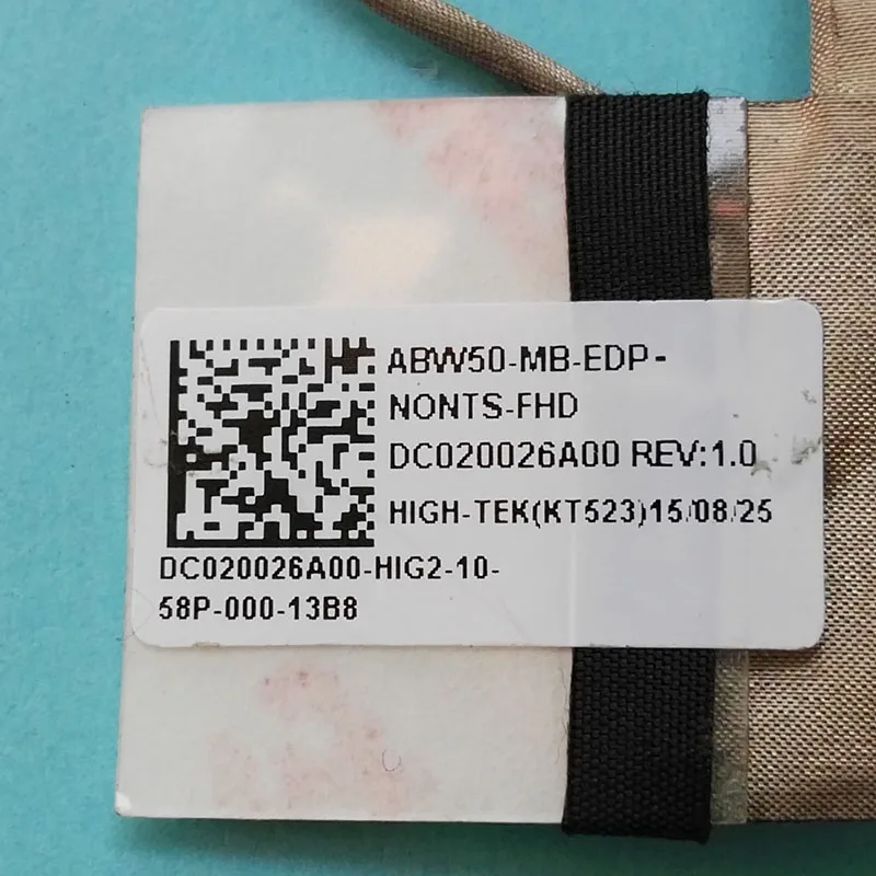 Новый оригинальный ЖК-экран кабель для HP ENVY 15T-AE 15T-AE000 lcd lvds ABW50 MB EDP NO TOUCH FHD 812675-001