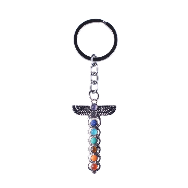 Новинка 2019 бусины из натурального камня рейки SEVENSTONE 7 чакр ожерелье для йоги и