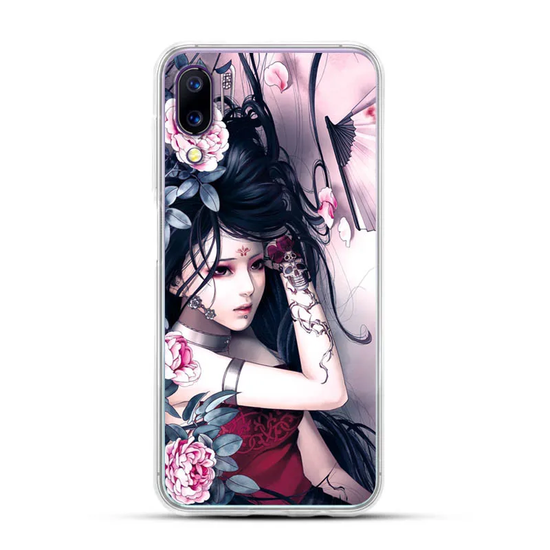 Чехол Umidigi One Max с крутым дизайном мультяшным принтом роскошный мягкий чехол из