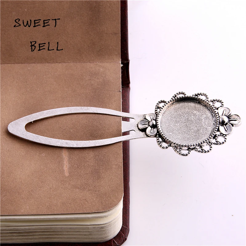 Sweet Bell 8 шт двухцветная легированная камея с цветочным узором стальные закладки 20