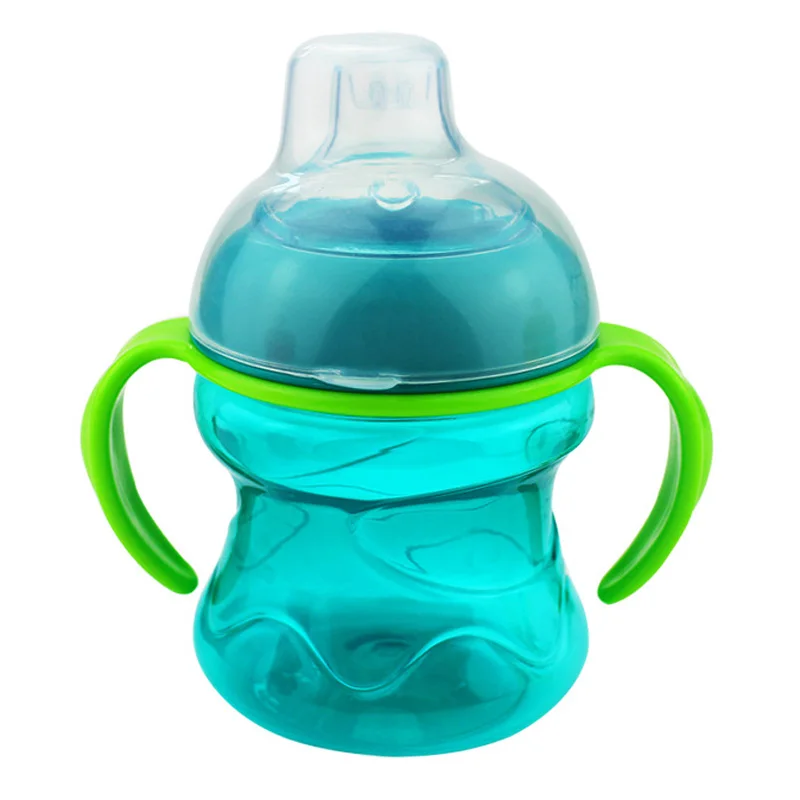 Новый Прочный детский подгузник Детская Бутылочка для питья из пластика 200 мл|straw