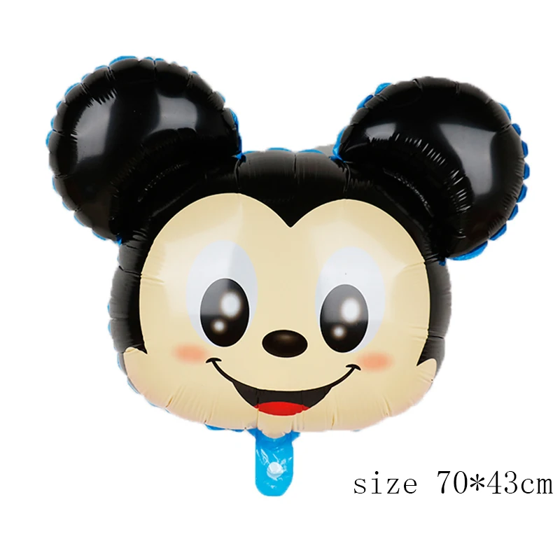 SP01006 sweet mickey Воздушные шары в форме Микки, Минни большой гигантский 112 см большой красный бант стоячие воздушные шары в форме мыши для детей день рождения украшения - Цвет: SP01006 sweet mickey