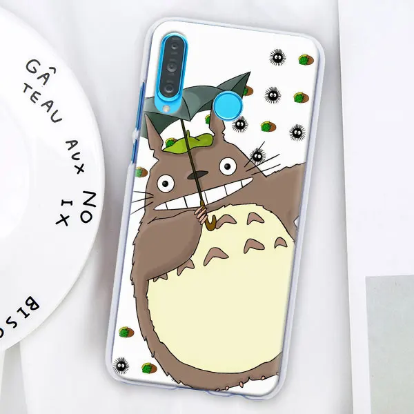 004 Тоторо Унесенные призраками Ghibli Miyazaki чехол для телефона coque для huawei P30 Pro P10 P20 P30 Lite P8 P9 Lite P Smart Plus чехол - Цвет: 004