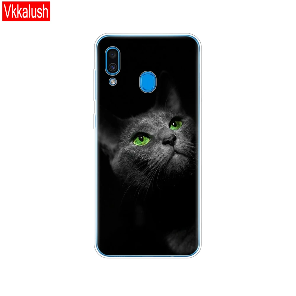 80059 Чехол для Samsung Galaxy A20, чехол A20E, силиконовая задняя крышка из ТПУ для Samsung A20 A 20 A205F A20E A202F, мягкий чехол, бампер - Цвет: 80059