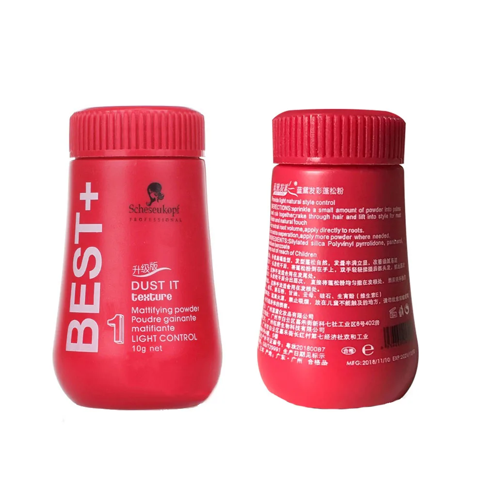 

1 pc 10ml Mattifying Powder Increases Hair Volume Captures Haircut Unisex Modeling Styling Hair Powder