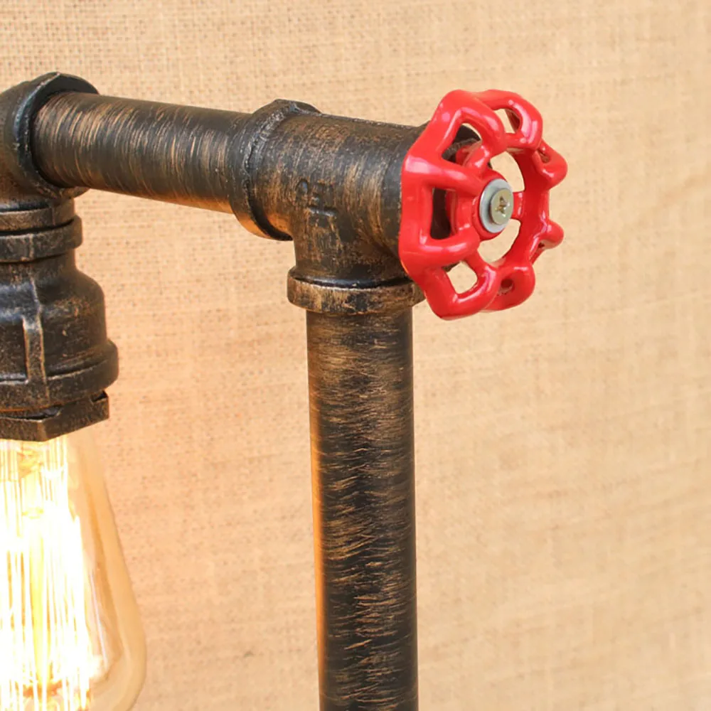 Винтажная черная мастерская в стиле ретро современная настольная лампа e27/e26 AC 110