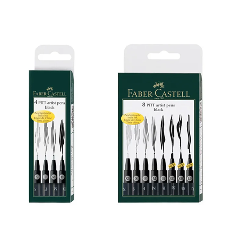 FABER CASTELL Fine point PITT167137 комикс эскиз дизайн маркировка наборы ручек для отмены ручка