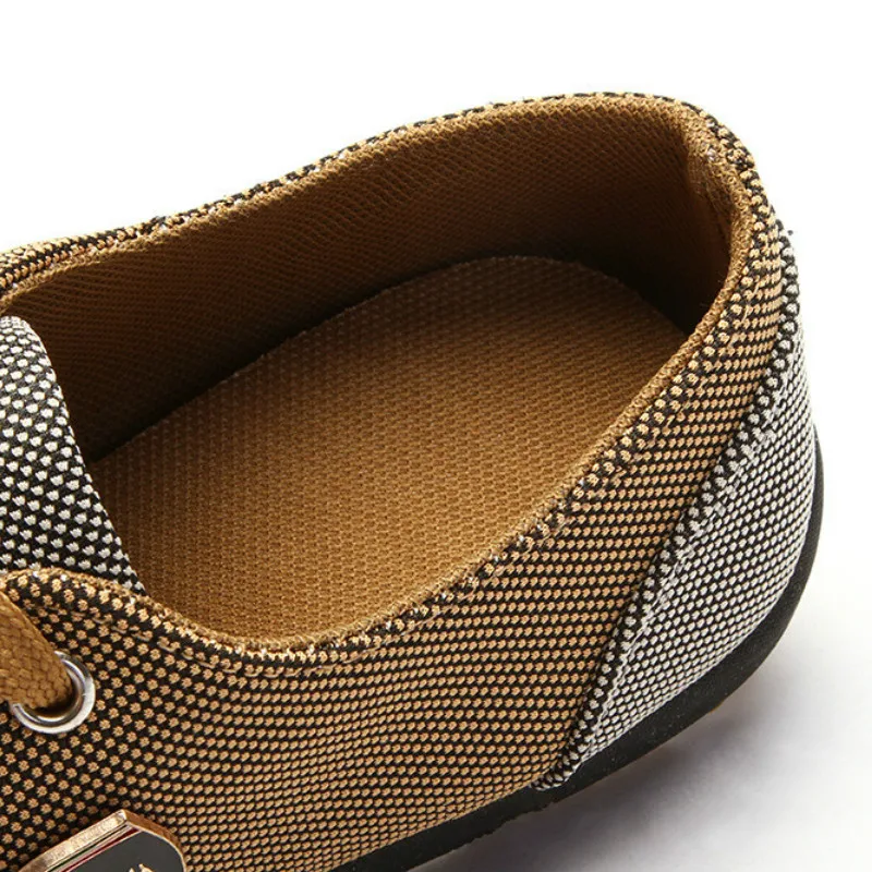2019 Fashion Canvas Shoes Men Casual Summer Breathable Loafers Comfortable Espadrilles Sneakers Flats Big Size | Обувь