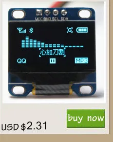 0.96 inch64* 128 Вертикальная OLED Дисплей 13PIN IIC oled-экран