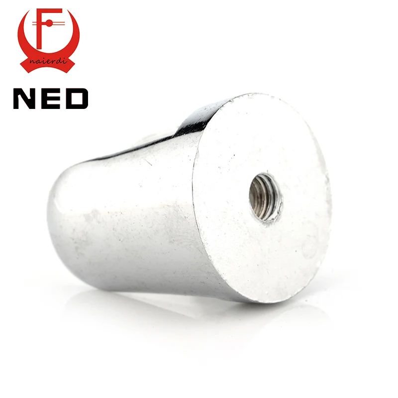 NED Конические Стеклянные зажимы цинковые полки из сплава поддержка деревянные