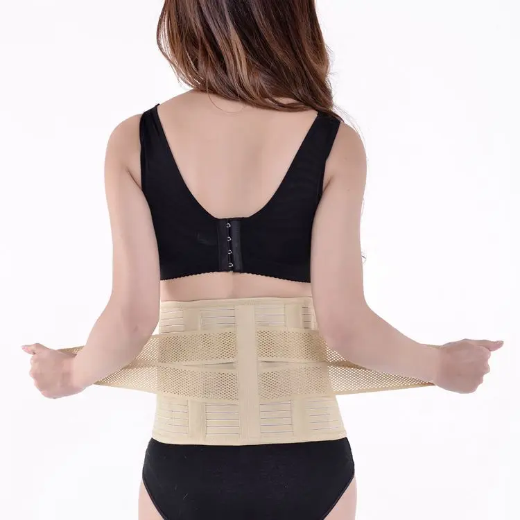 Поддержка поясницы высокоэластичная дышащая сетчатая поддержка талии со