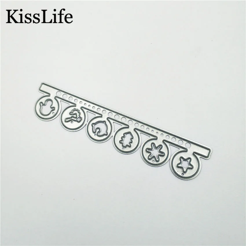 Штампы и штампы Kscraft для скрапбукинга с геометрическими краями режущие новинка