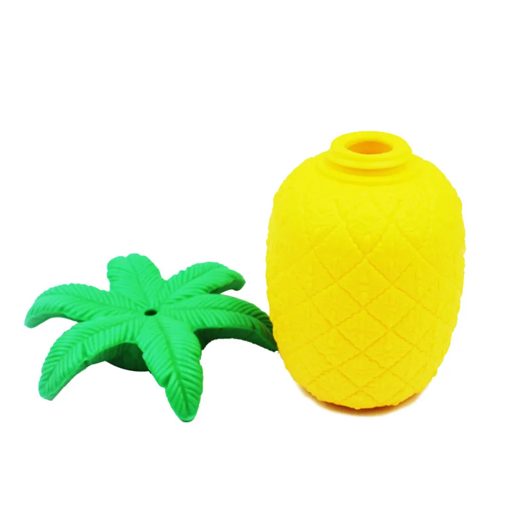 Творческий Ананас кружки с соломинкой пластиковые мультфильм сиппер бутылки