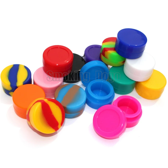 Для курения Dogo пищевой класс высокое качество силиконовые банки Dab контейнер для