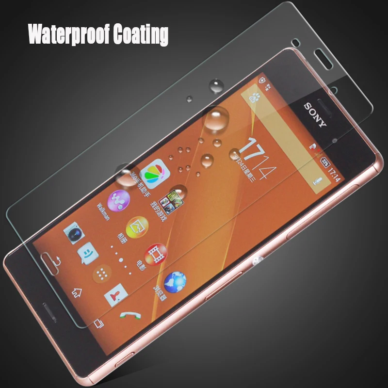 Закаленное стекло 9H для SONY Z1 Z2 Z3 Z4 Z5 Mini защитная пленка 2 5 дюйма XA XA1 X Compact Plus