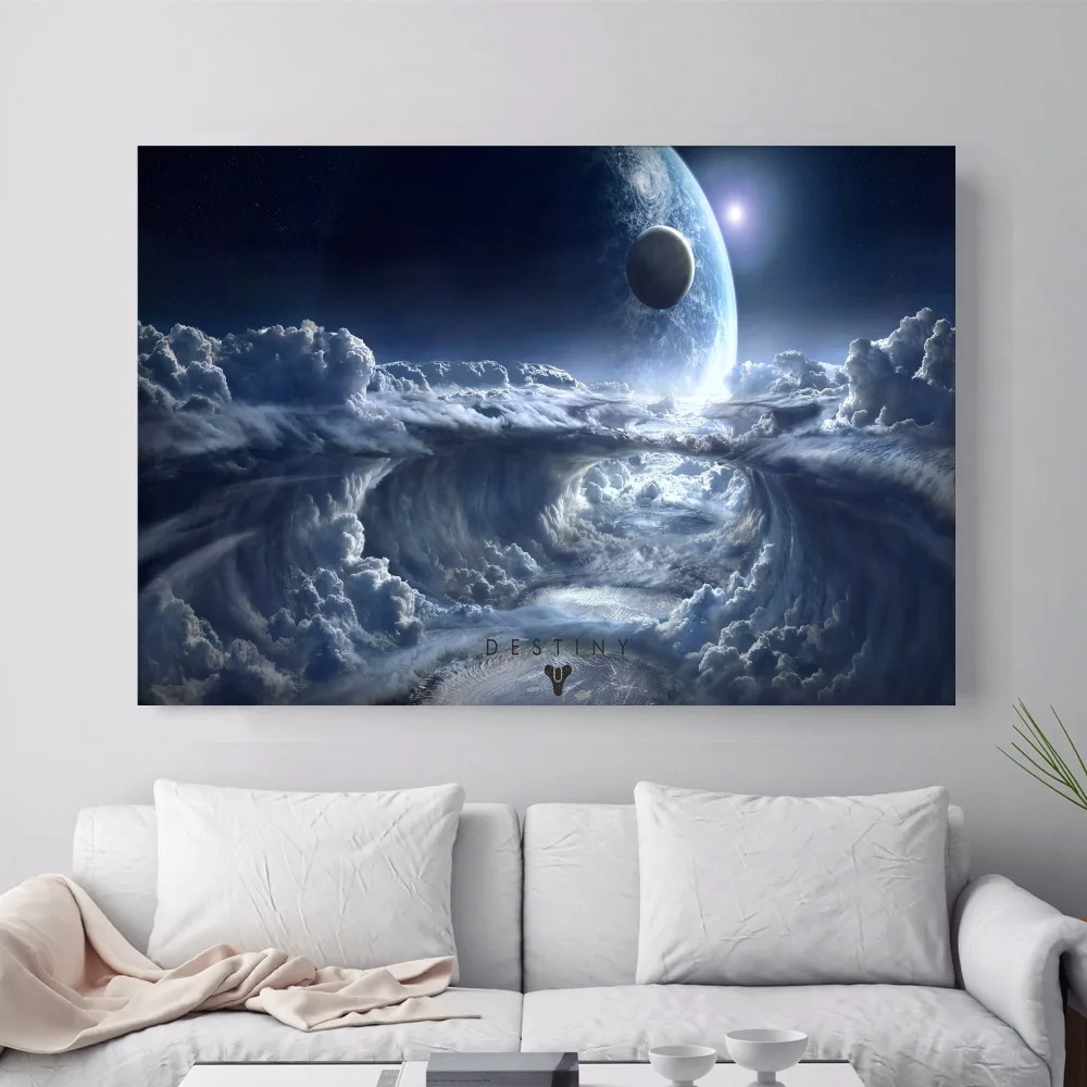 

Destiny Game Vintage Canvas Art Print Painting Poster Wall Pictures For Room Home Decoration Wall Decor No Frame