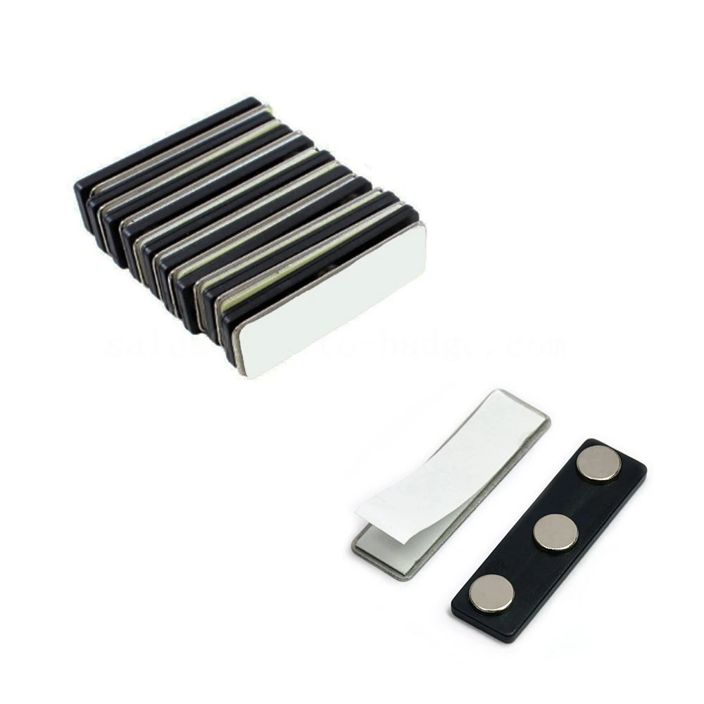 Бесплатная доставка 10 шт 45*13 мм Оптовая торговля Сильный магнитный значок ID