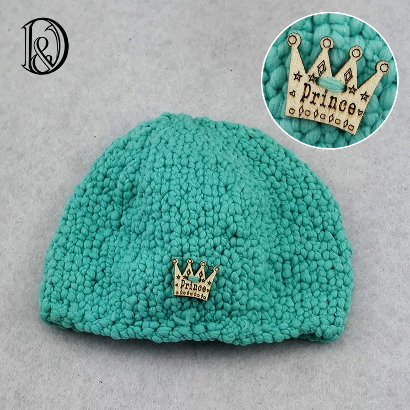 Реквизит для фотосъемки 2 шт./лот ручная вязка новорожденных шапочка маленьких