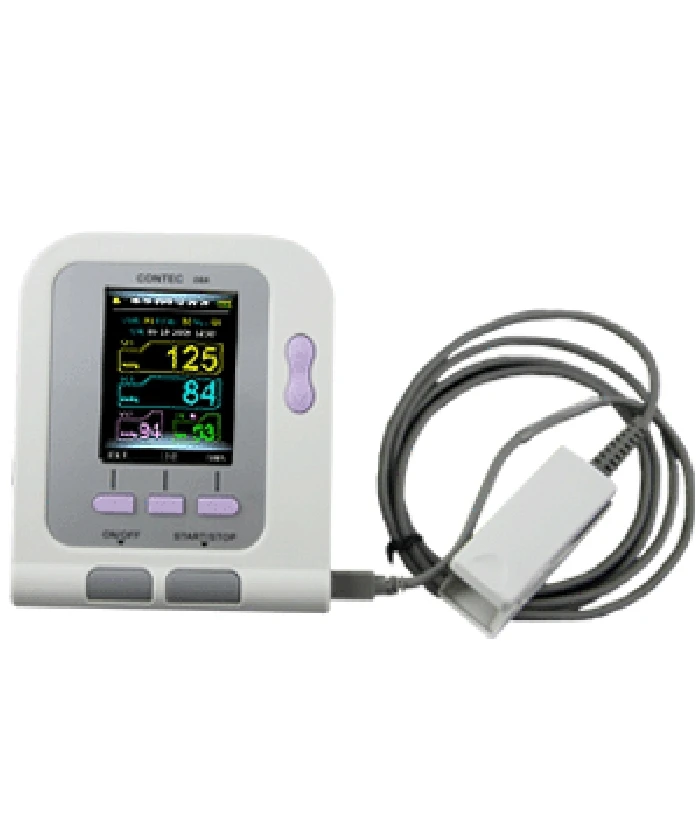 Цифровой монитор артериального давления CONTEC08A + датчик SPO2 для взрослых | Красота и