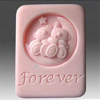 Медведь на Луне звезда Ремесло силиконовая форма для мыла подарок DIY выпечки