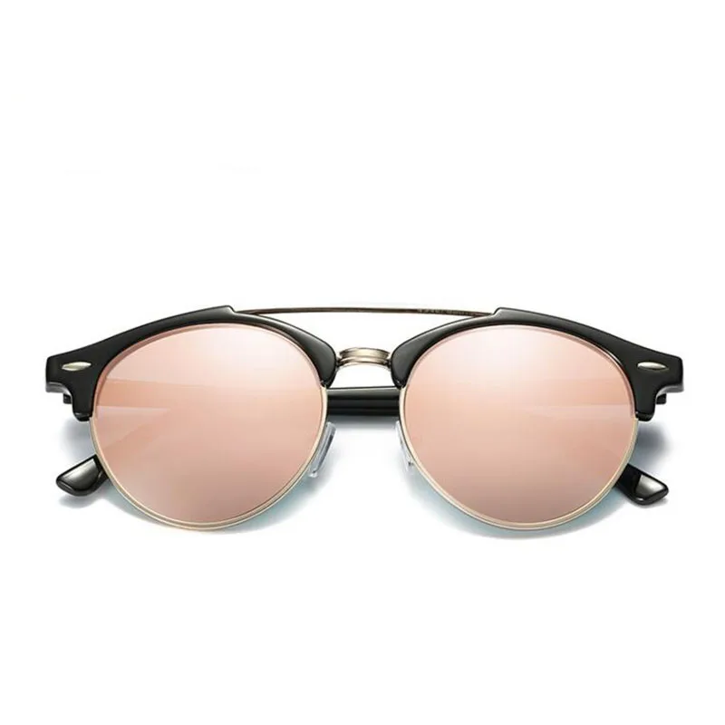 Солнцезащитные очки Dave в полуоправе для мужчин и женщин Поляризованные ретро