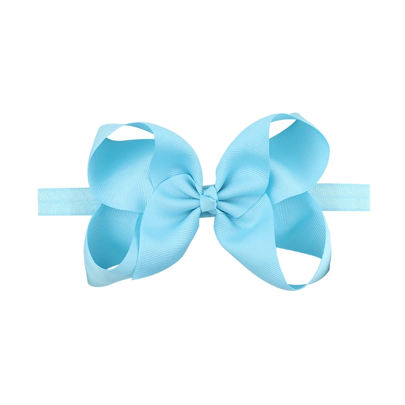 Лента для волос девочек бант с бантом детские головные повязки бантиком цветы