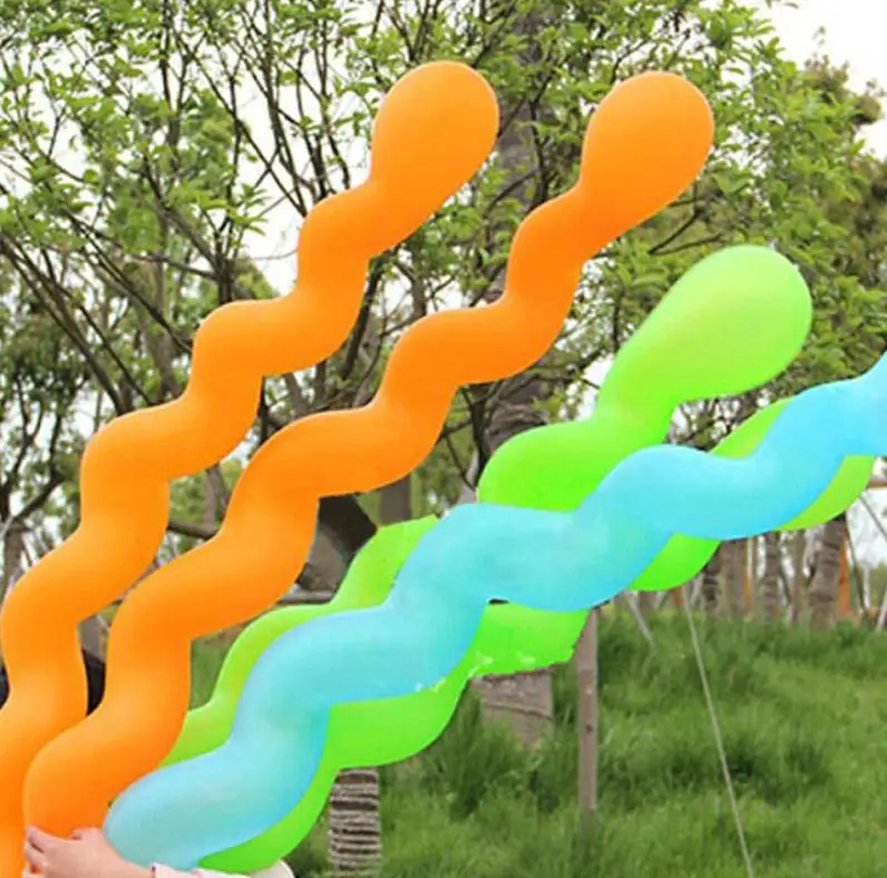 100 шт. разноцветные латексные воздушные шары с резьбой детские игрушки плавающие