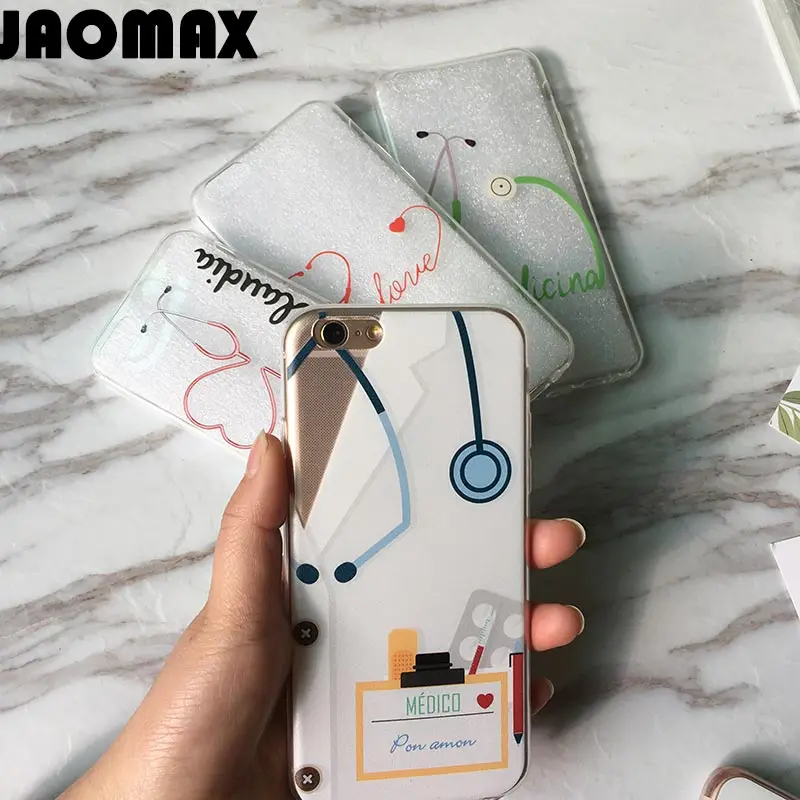 Симпатичный чехол для iPhone X Xr 6 6S Plus 5 5S SE 7 8 прозрачные мягкие силиконовые чехлы