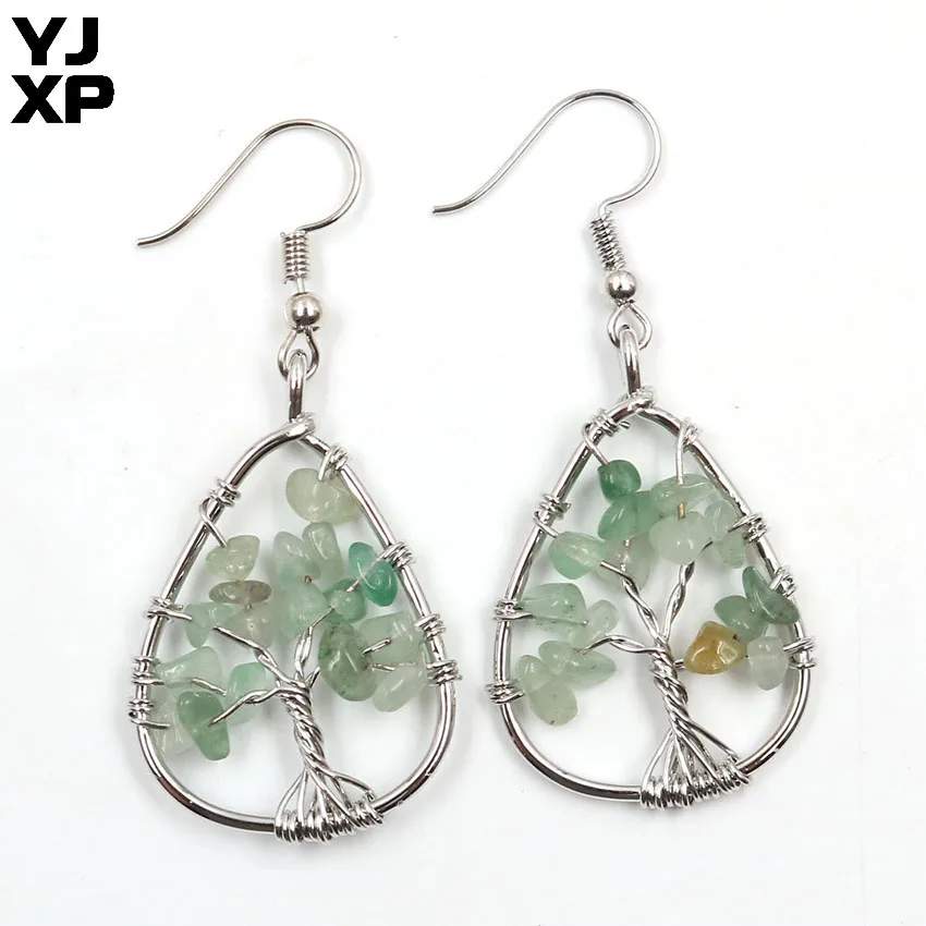 YJXP искусственное серебряное покрытие обмотанное проволокой дерево жизни