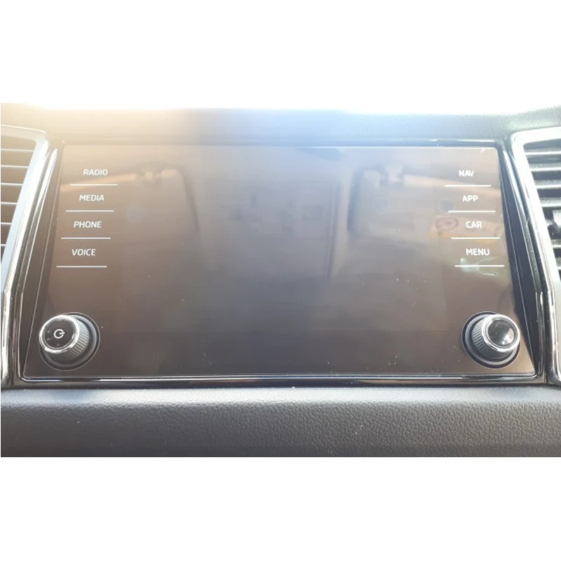 8 дюймов для Skoda Kodiaq Karoq 2017 2018 2019 защита экрана автомобильная навигация закаленное