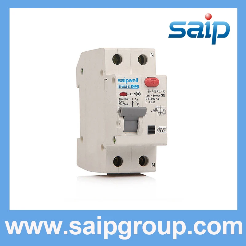 Оптовая продажа SPM1 1LE 63C32 1P 63A 400V Миниатюрный силовой воздушный выключатель цена