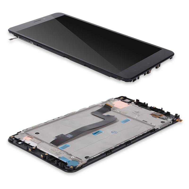 ЖК-дисплей с дигитайзером и рамкой для Xiaomi Mi Max 2 сенсорный экран в сборе запасные