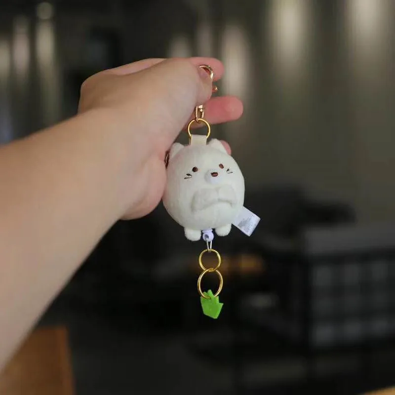 Каваи японского аниме Sumikko Gurashi San-x ручной биологический плюшевая игрушка мультфильм животных кукла кулон брелок подарок для детей