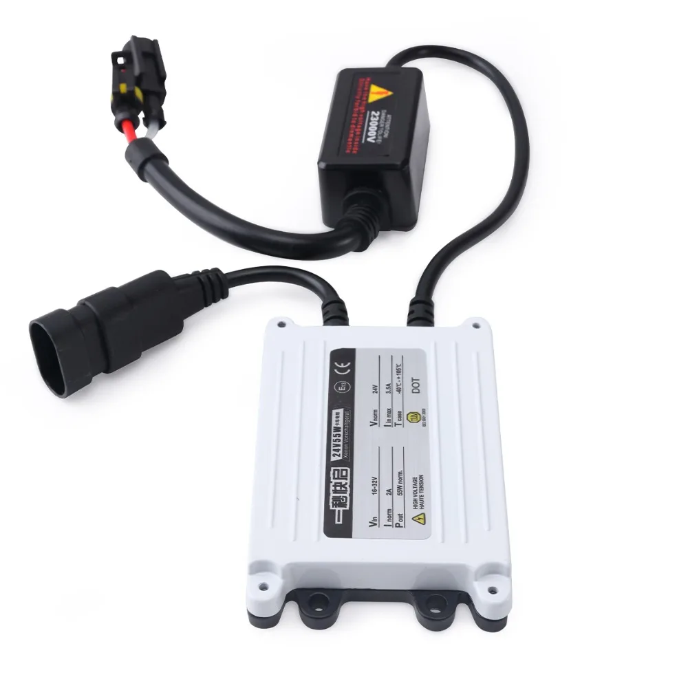 AC балласт 24 в тонкий HID ксеноновый блоки Замена зажигания для ксенона hid комплект