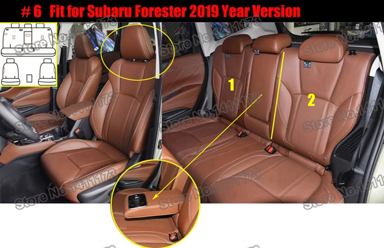 Чехол для сидения carпортного на заказ для Subaru Forester 2009 чехлы для сидений автомобиля и поддержка черного белья защита сидений Подушка