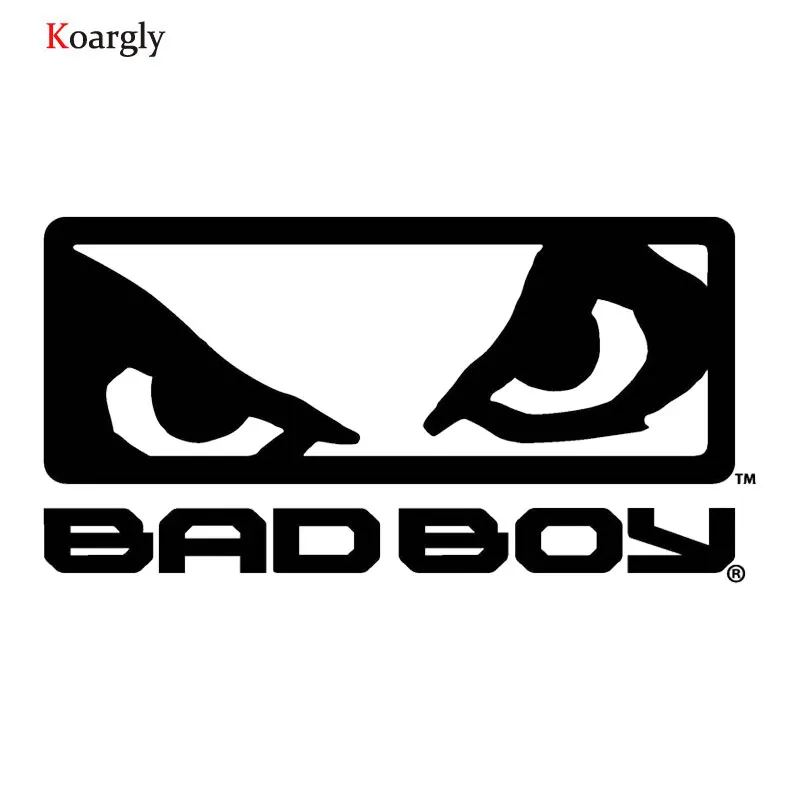 Koargly 10*19 4 см плохой мальчик мультфильм стекол автомобиля наклейки для авто